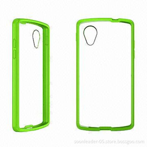 Hybrid Flexi Cases for LG/Google Nexus 5, Polished Clear PC Parts, All Colors Available